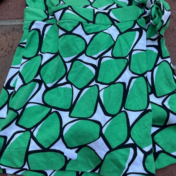 DVF for Gap Kids Small (6-7) Green Wrap Romper Dress NWT Diane Von Furstenberg - Picture 3 of 7